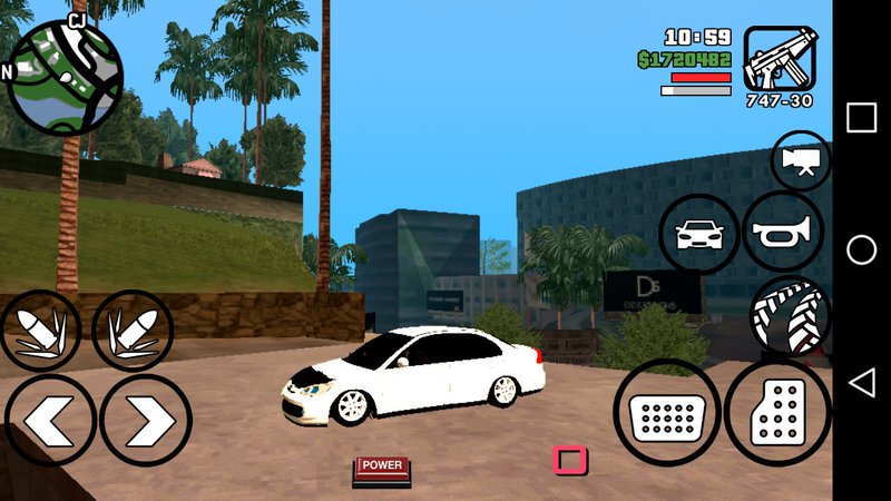 GTA San Andreas Honda Civic VTEC2 Android DFF ONLY NO TXD GTA San Andreas Honda Civic VTEC2 Android DFF ONLY NO TXD